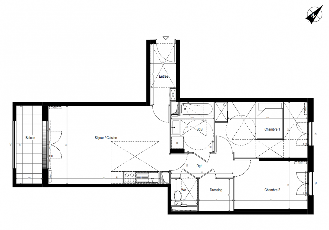 Plan du lot