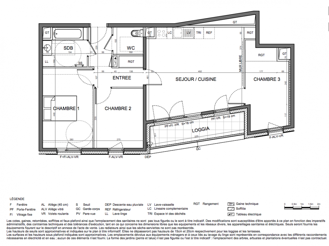 Plan du lot