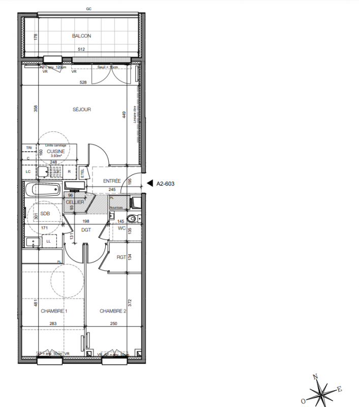 Plan du lot
