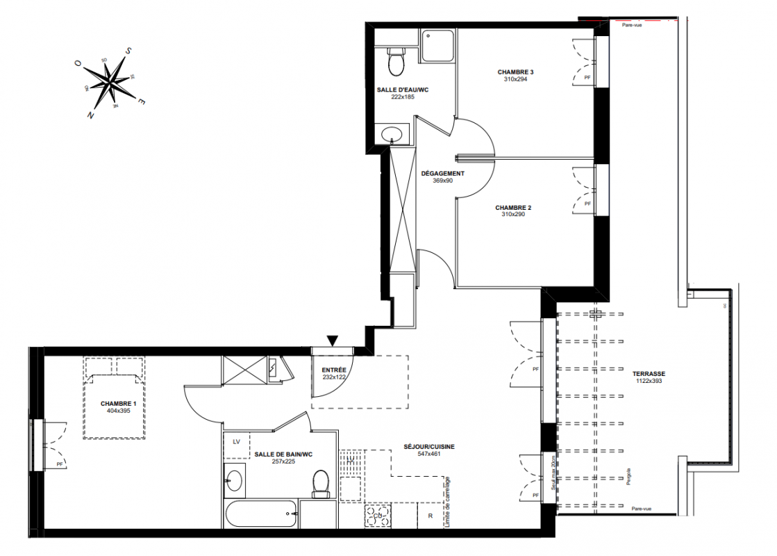 Plan du lot