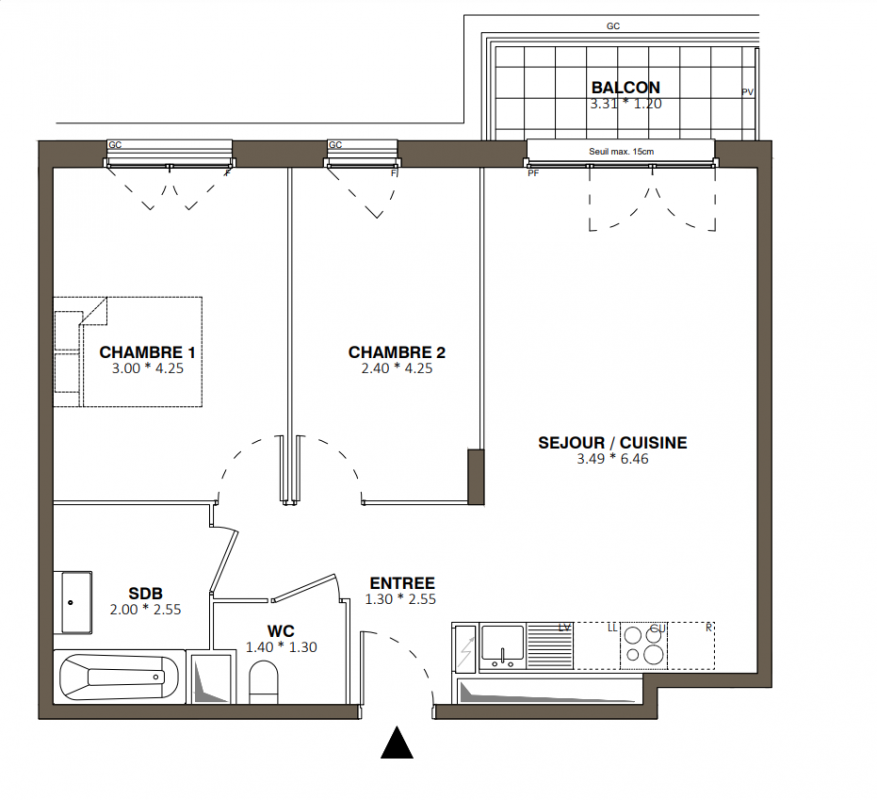 Plan du lot