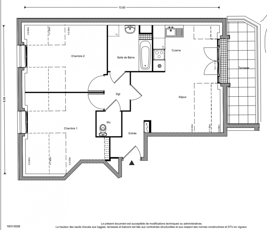 Plan du lot