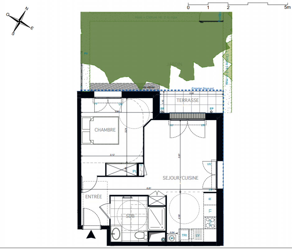Plan du lot