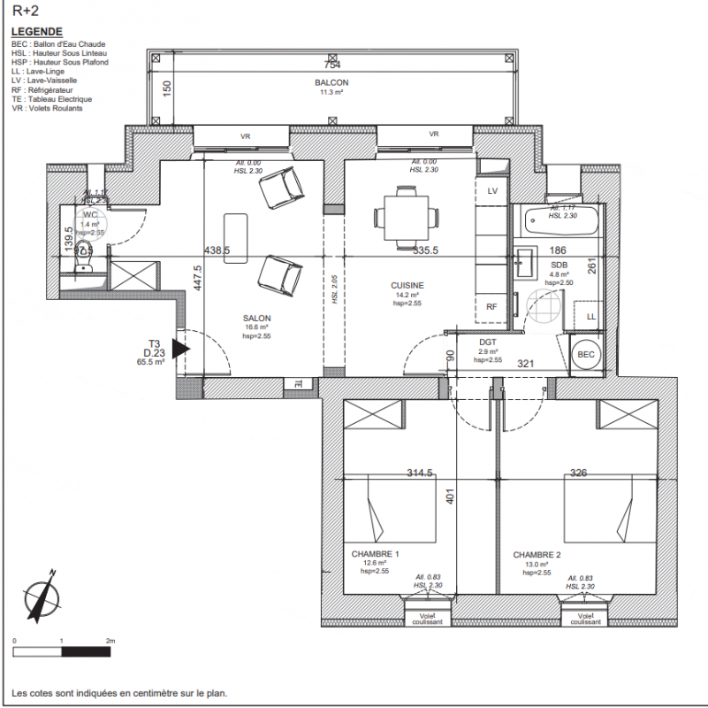 Plan du lot