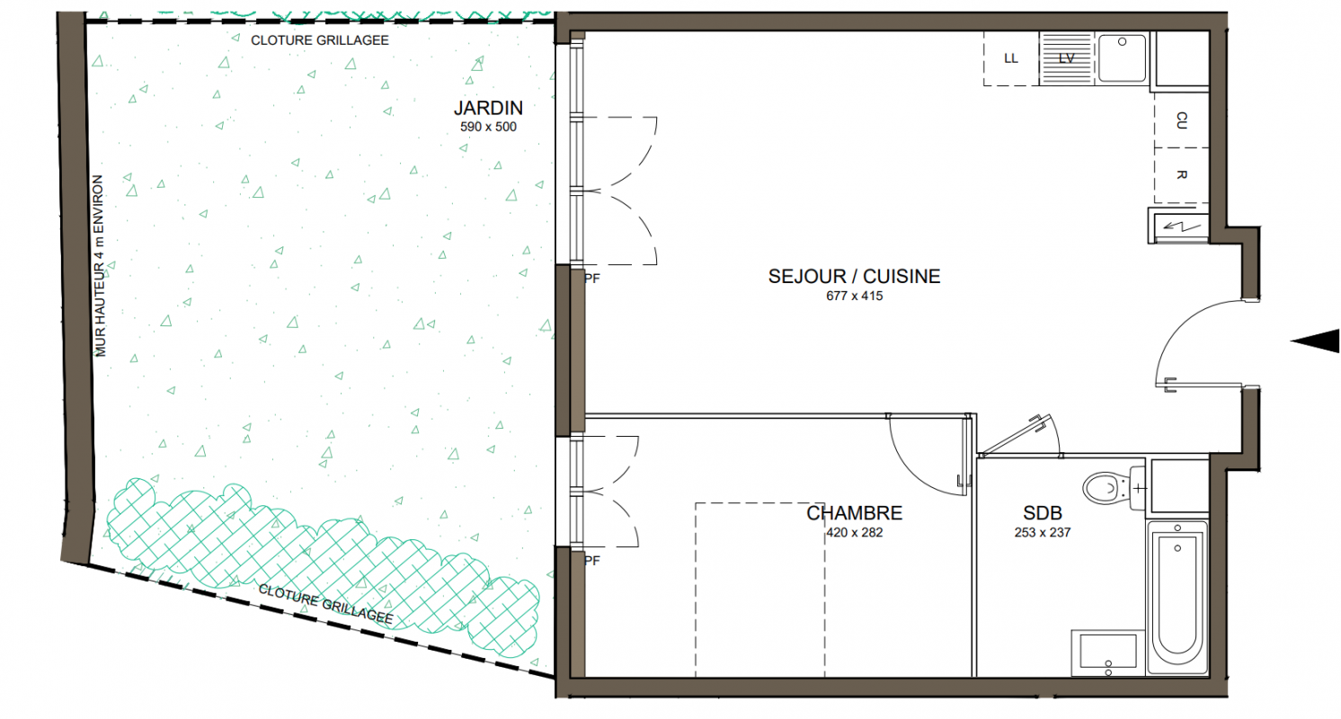 Plan du lot