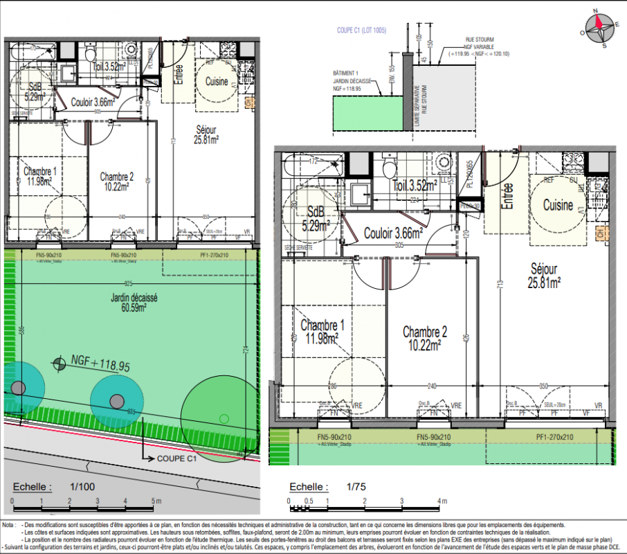 Plan du lot