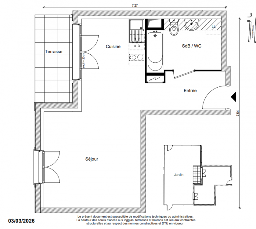 Plan du lot
