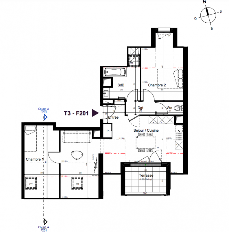 Plan du lot