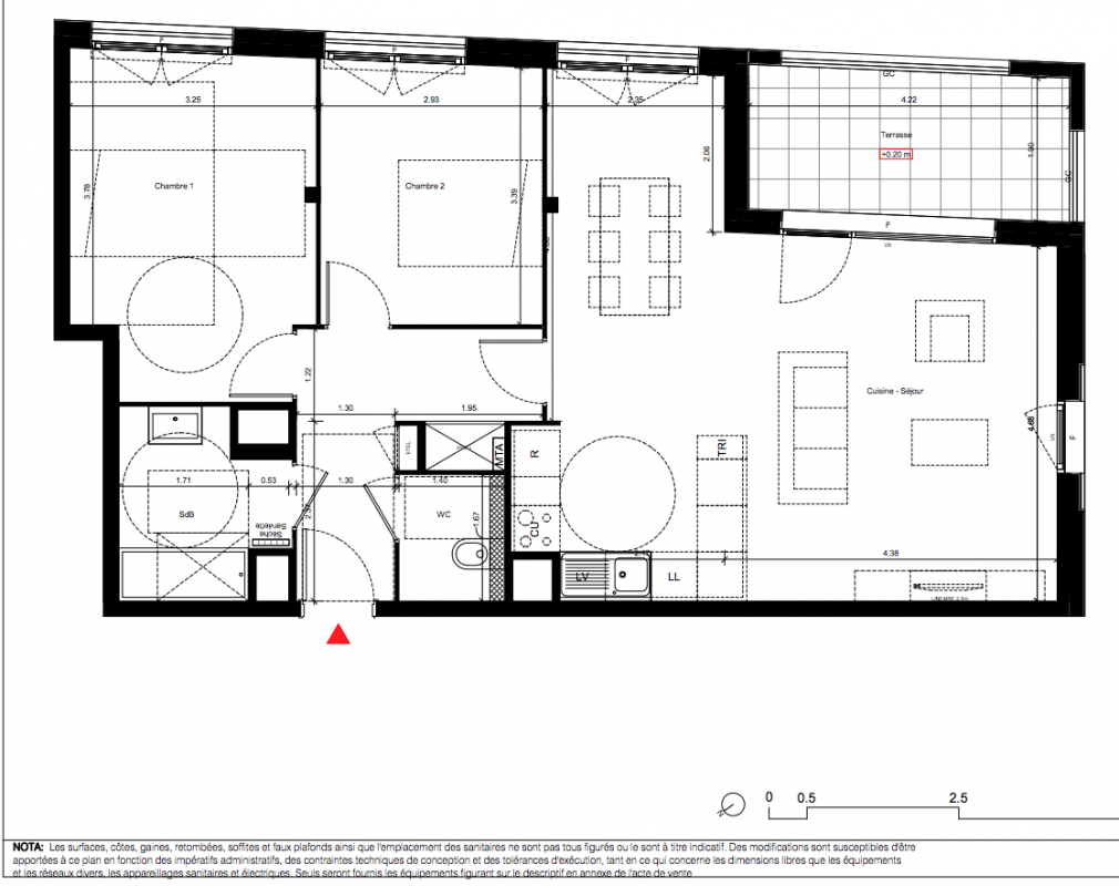 Plan du lot