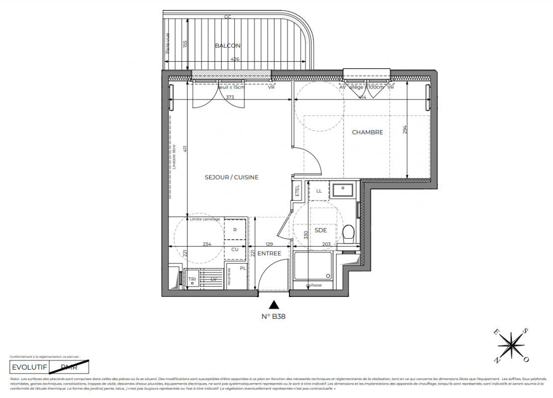 Plan du lot