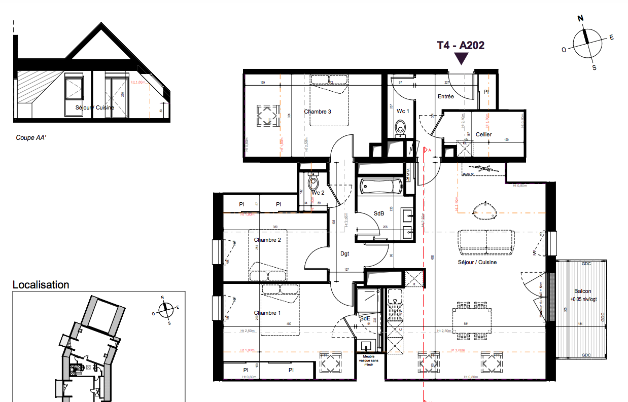Plan du lot