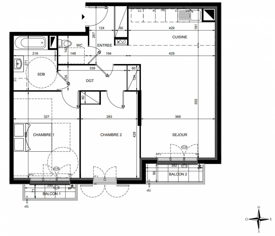 Plan du lot