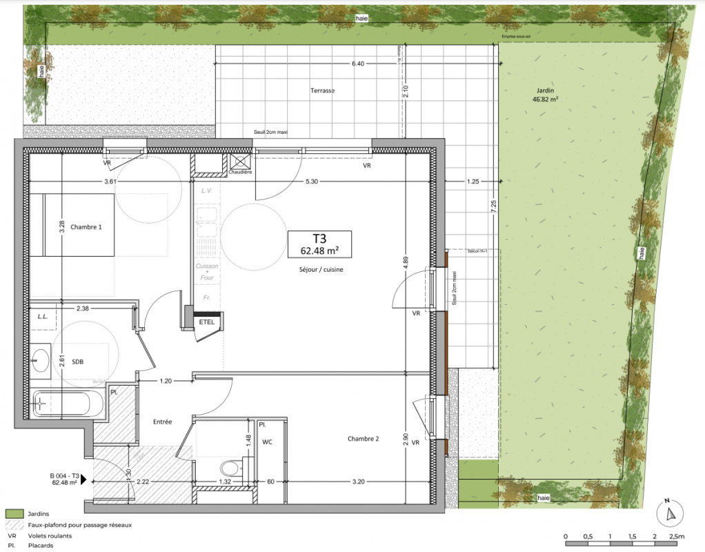 Plan du lot
