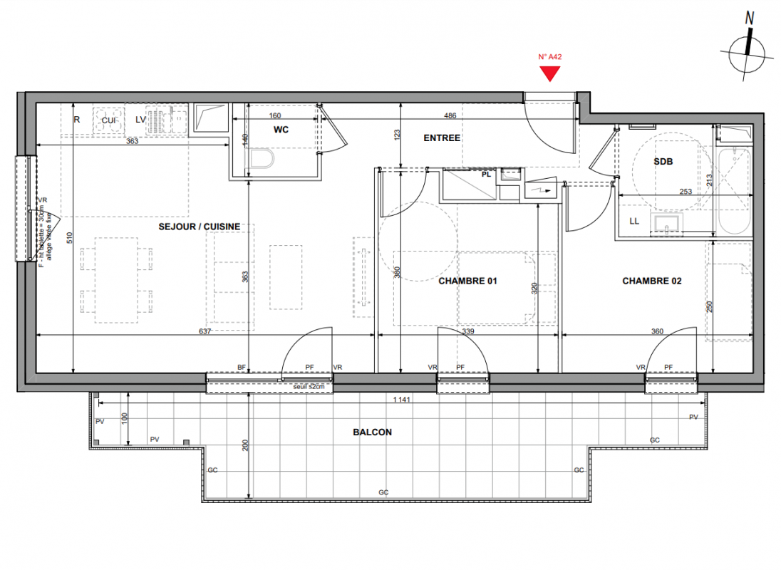 Plan du lot