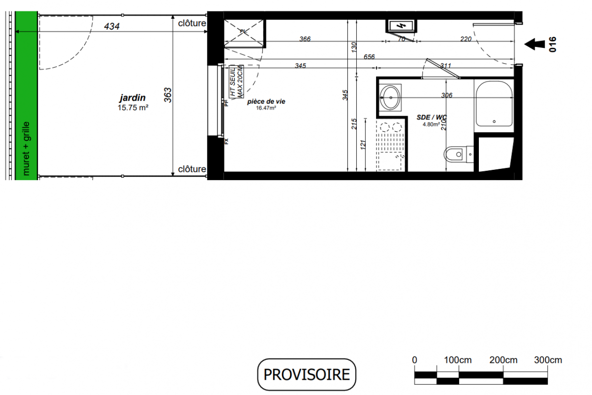 Plan du lot