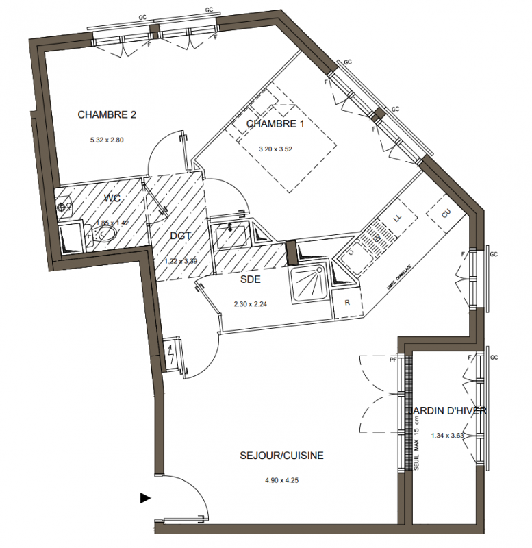 Plan du lot