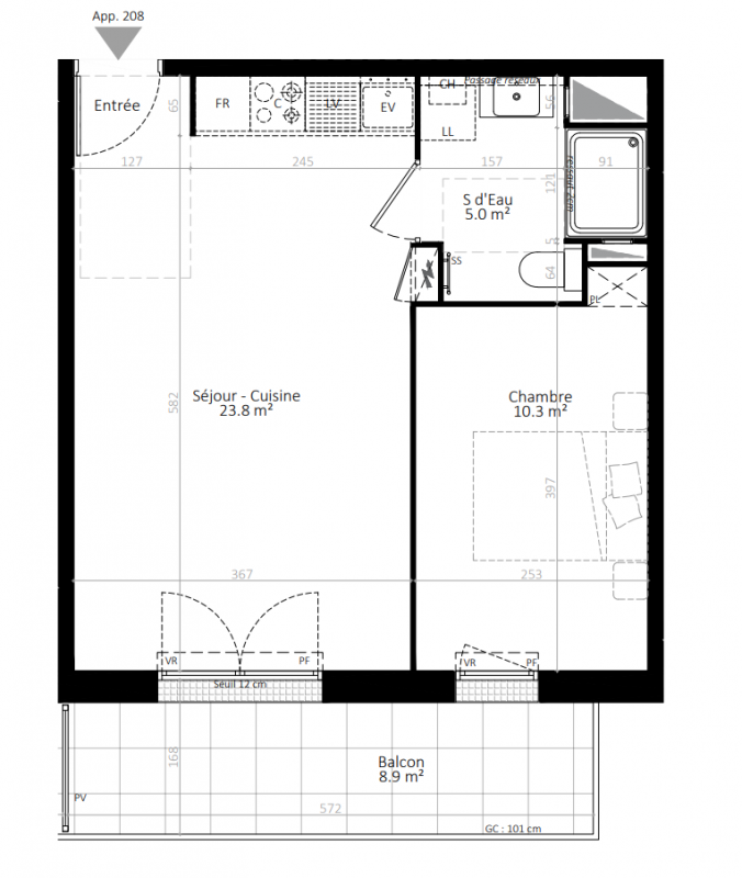 Plan du lot