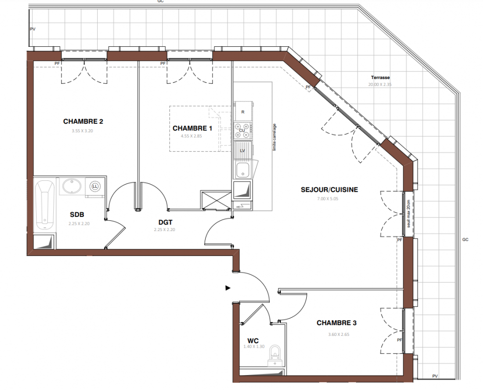 Plan du lot