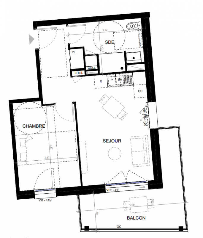 Plan du lot