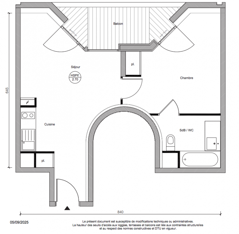Plan du lot