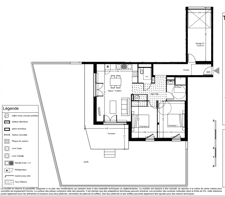 Plan du lot