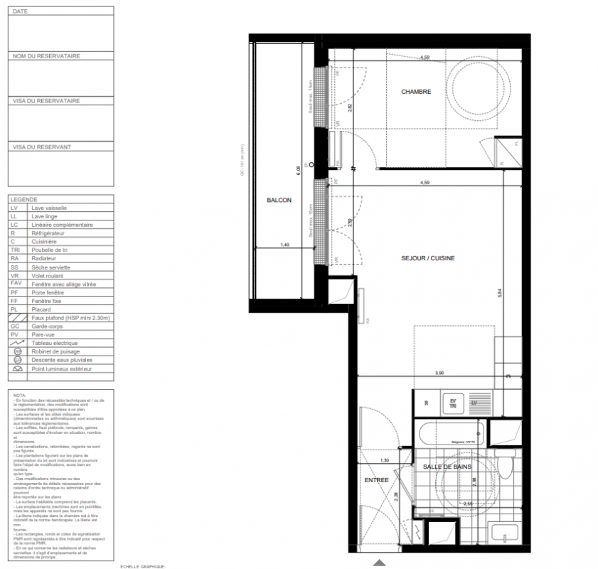 Plan du lot