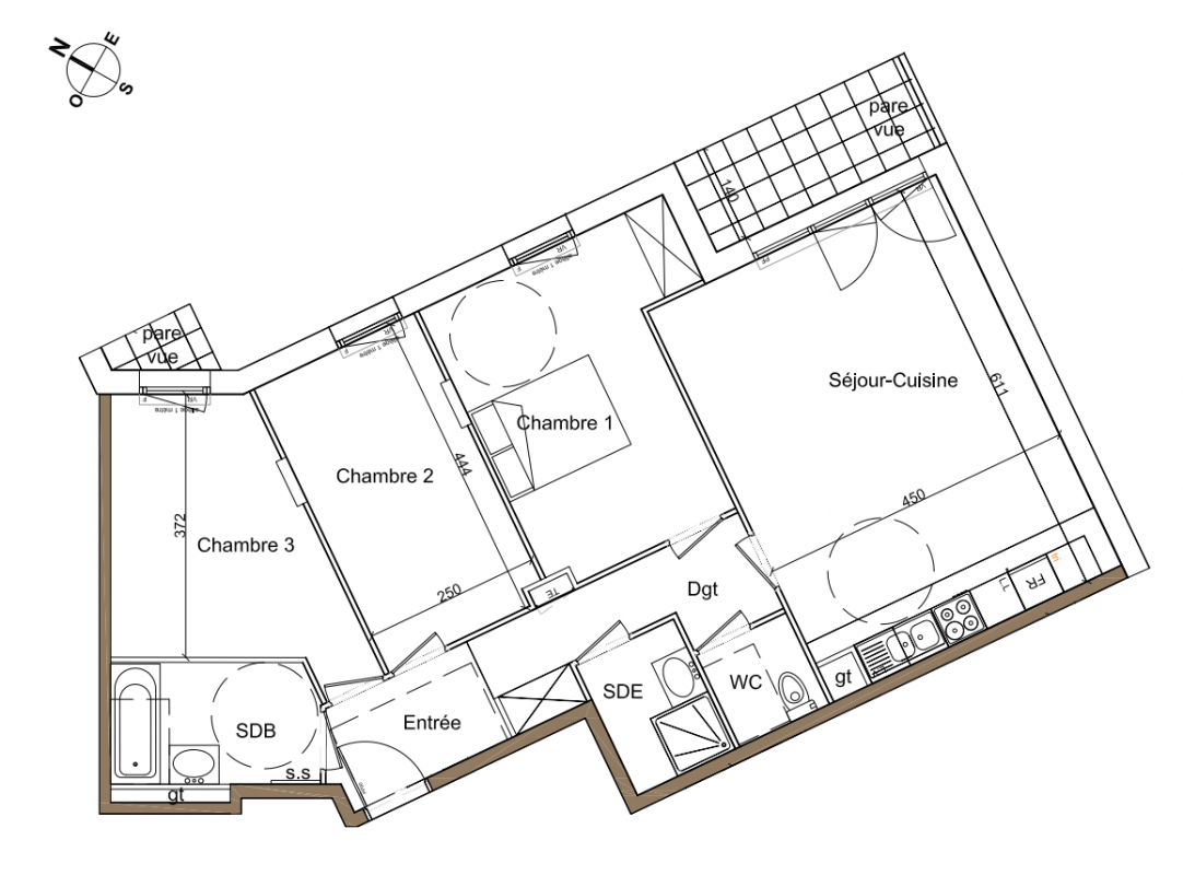 Plan du lot