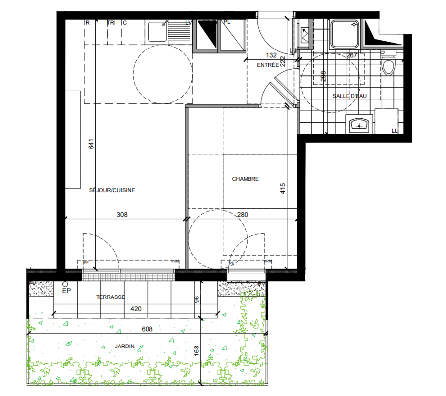 Plan du lot