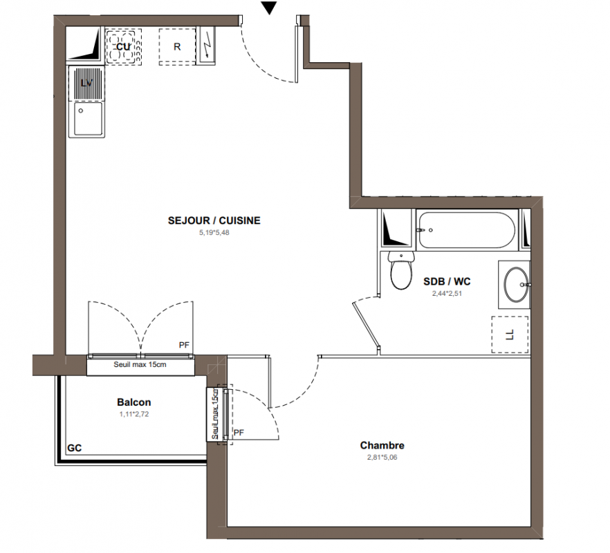 Plan du lot