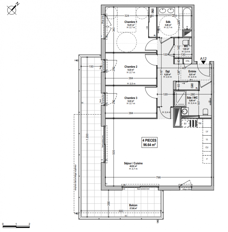 Plan du lot
