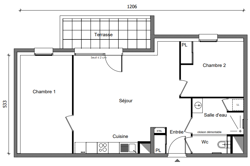 Plan du lot
