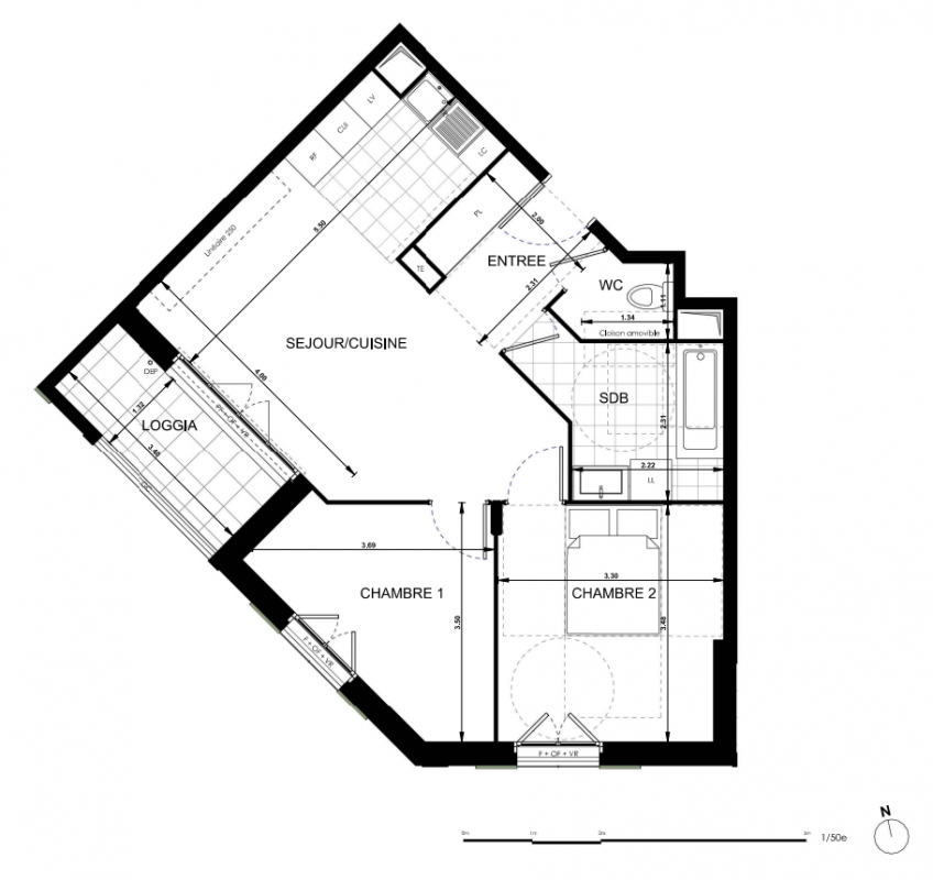 Plan du lot