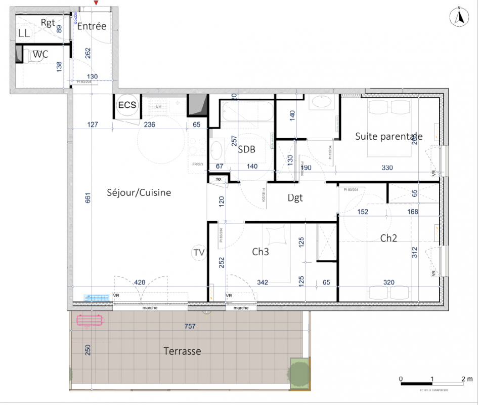 Plan du lot