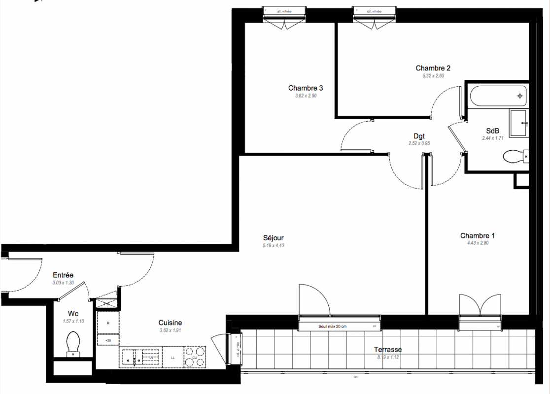 Plan du lot