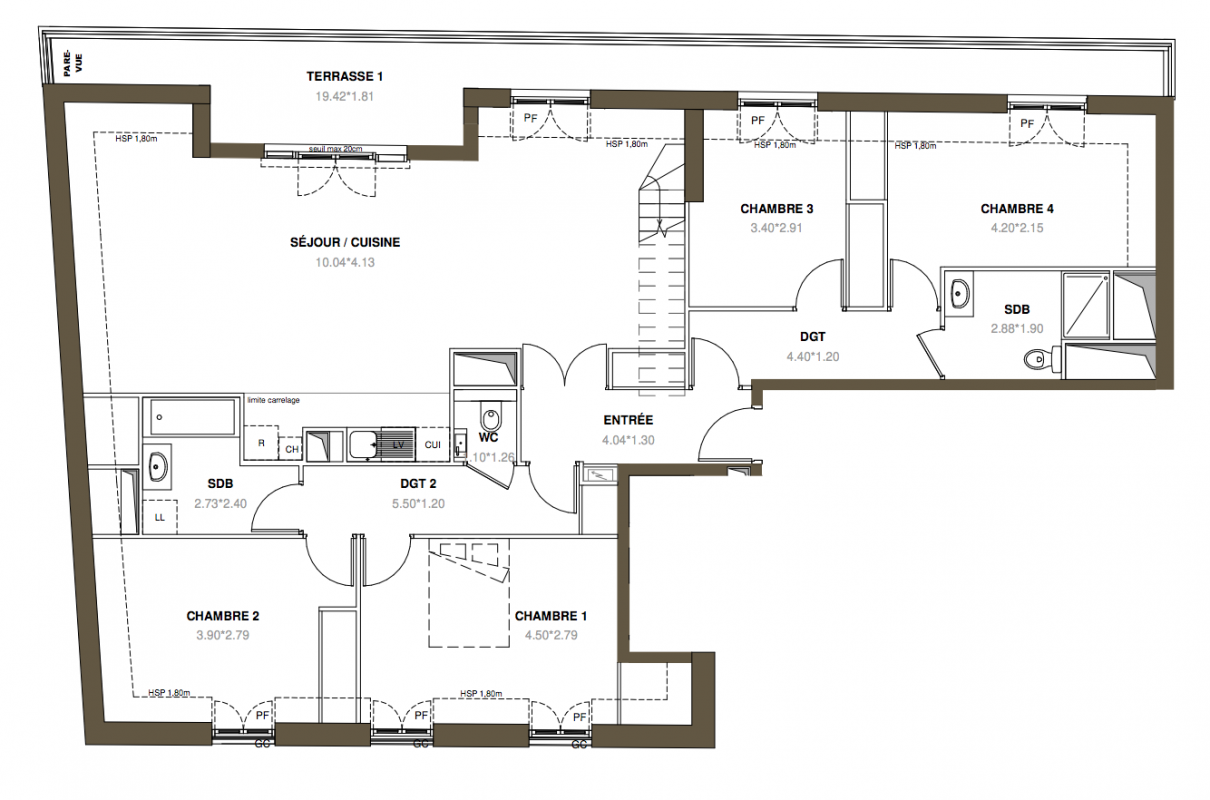 Plan du lot
