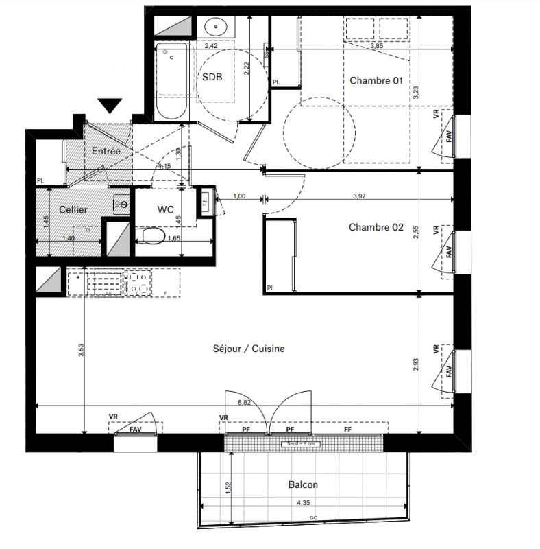 Plan du lot