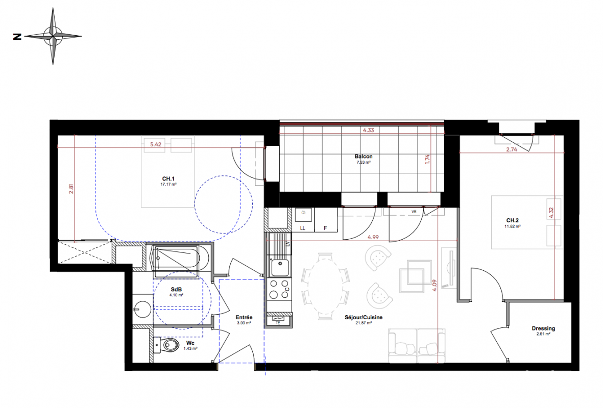 Plan du lot