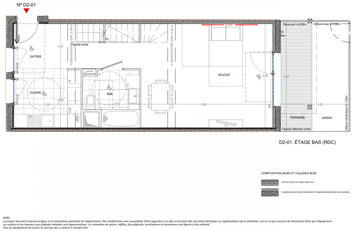 Plan du lot