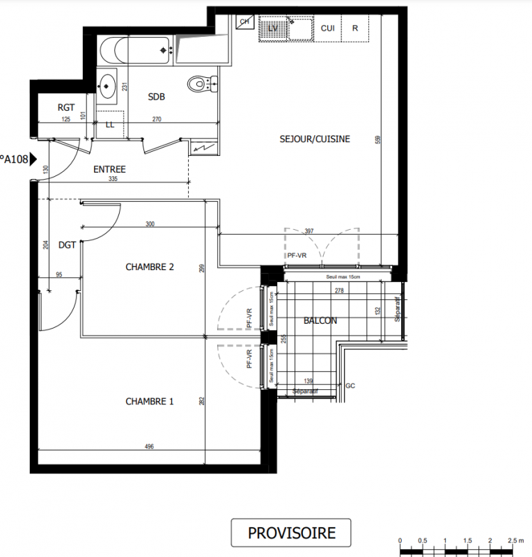 Plan du lot