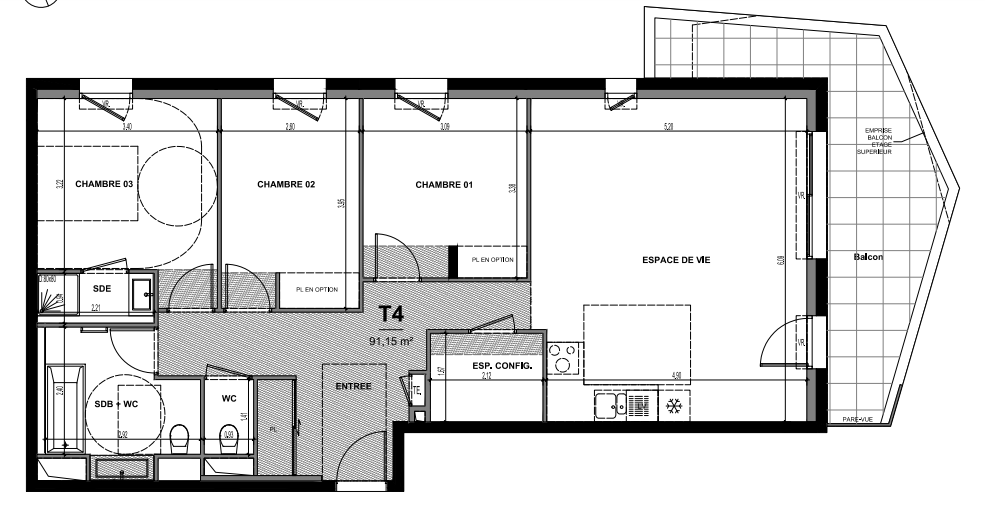Plan du lot