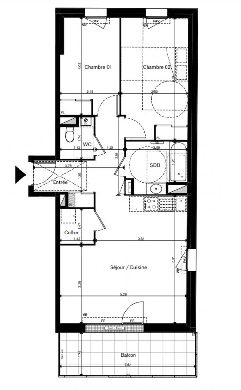 Plan du lot