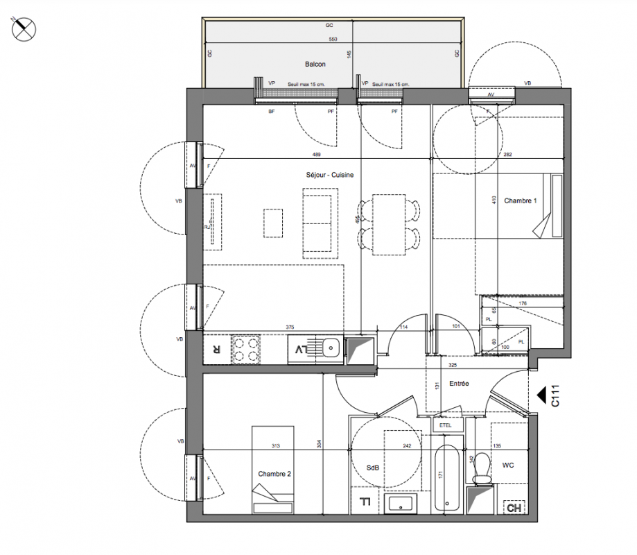 Plan du lot
