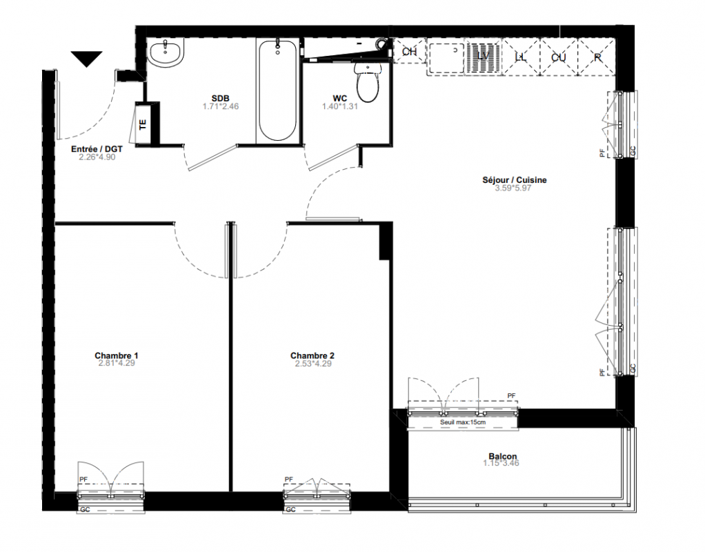 Plan du lot