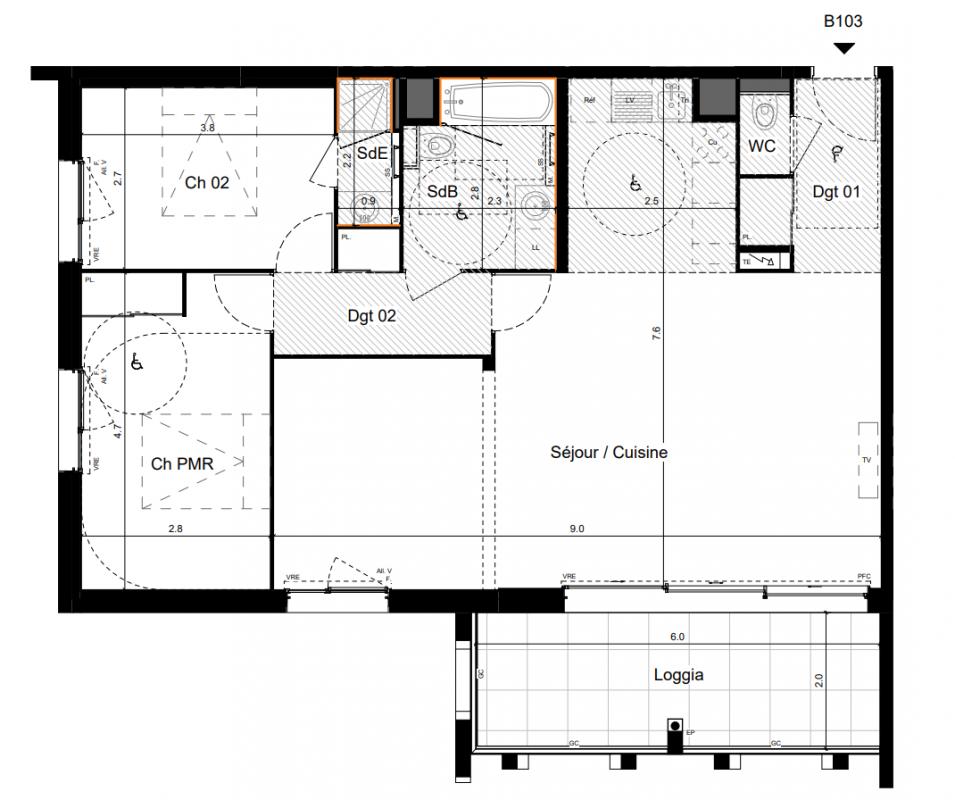 Plan du lot
