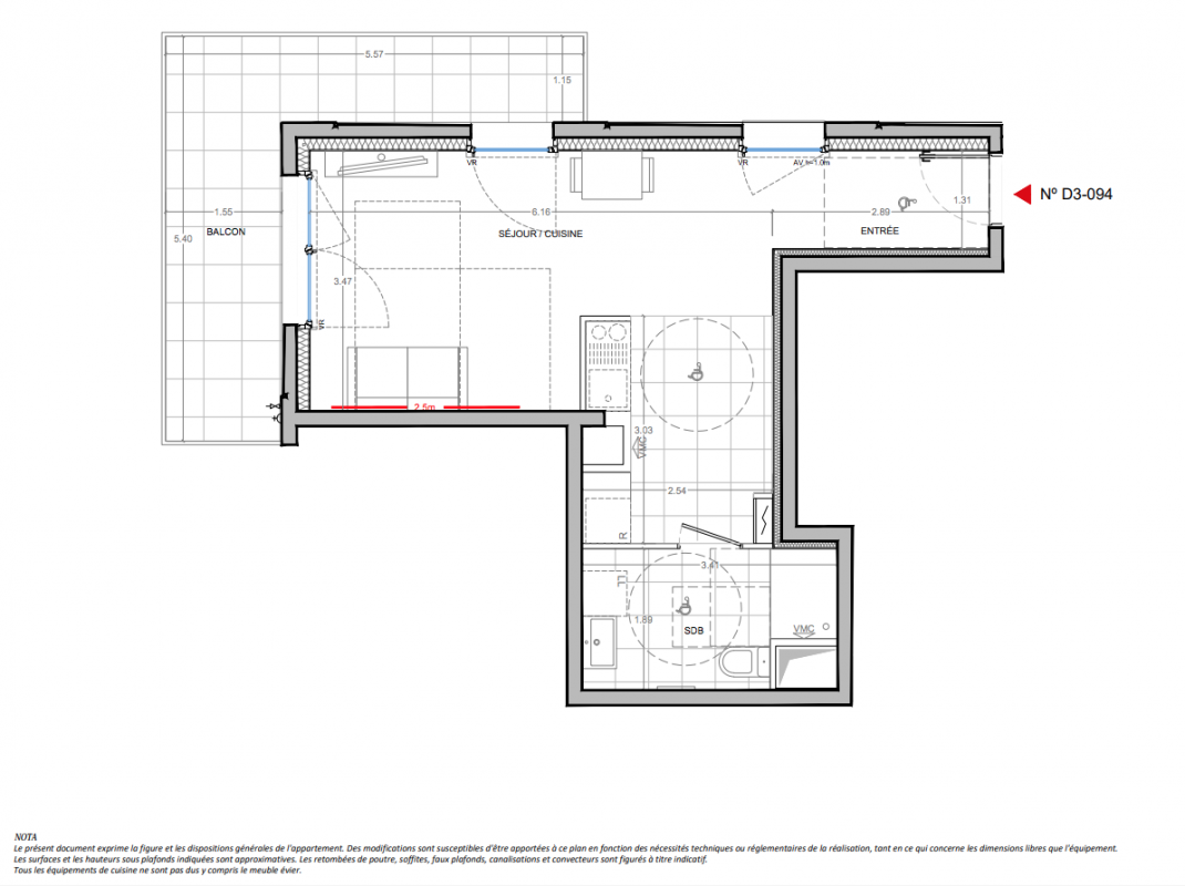 Plan du lot