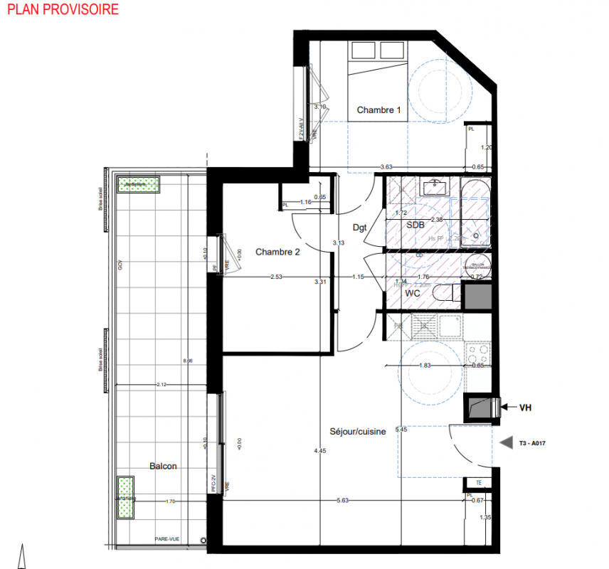 Plan du lot