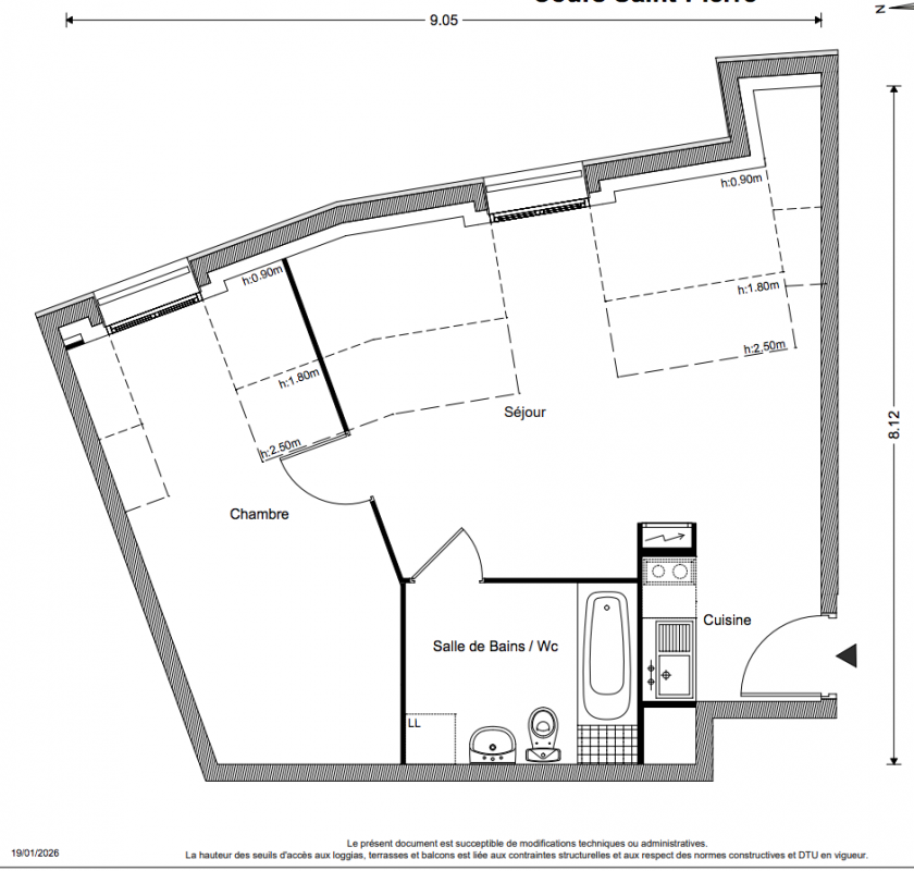 Plan du lot