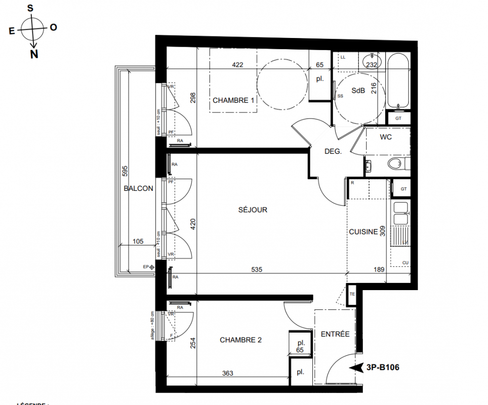 Plan du lot