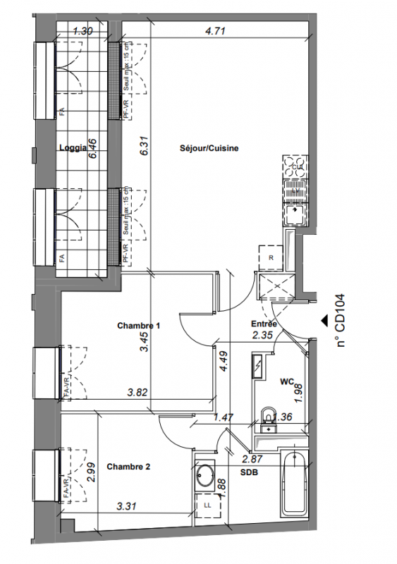 Plan du lot
