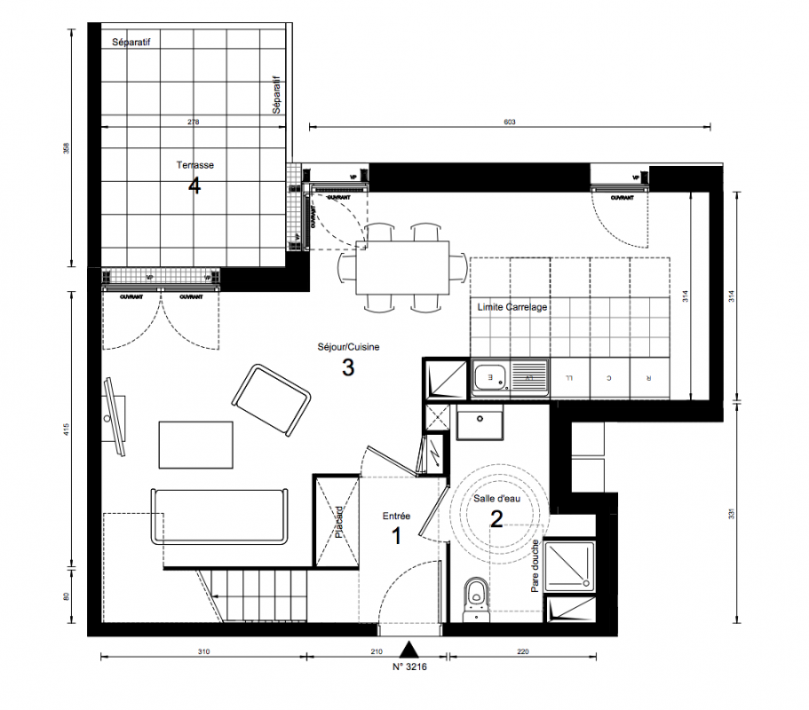 Plan du lot